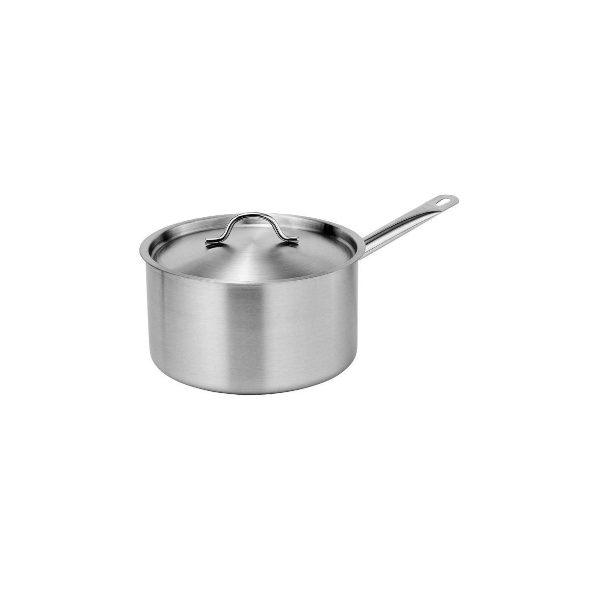 FORCE SAUCEPAN w/LID 260x150mm SS TRI-PLY 8.0lt