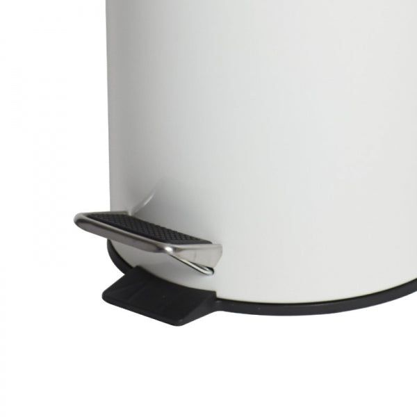 White Pedal Bin 3L White