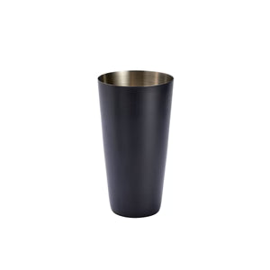 CHEF INOX BOSTON TIN S/S POWDER COATED 900ml BLACK Pack of 12