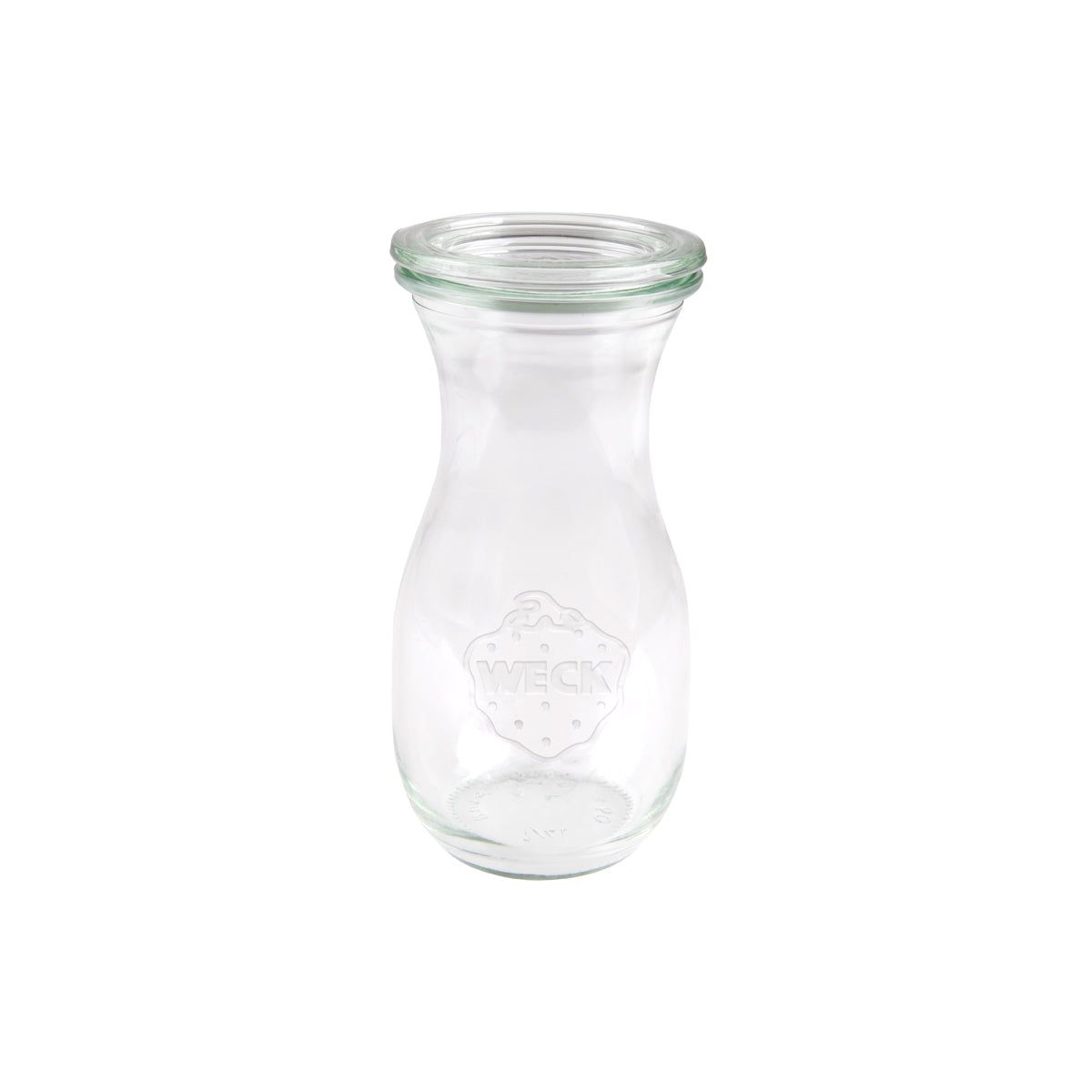 WECK BOTTLE GLASS JAR W/LID 290ml 60x140mm (763)