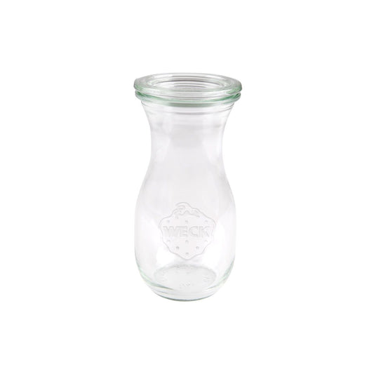 WECK BOTTLE GLASS JAR W/LID 290ml 60x140mm (763)