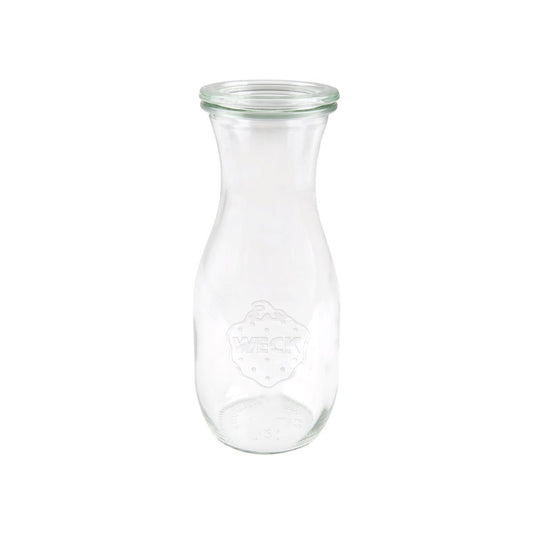 WECK BOTTLE GLASS JAR W/LID 530ml 60x184mm (764)