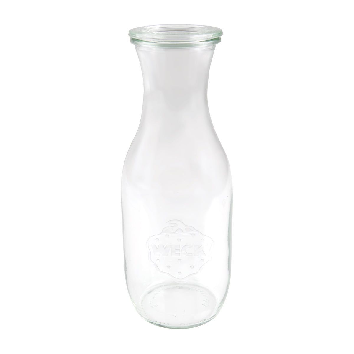WECK BOTTLE GLASS JAR W/LID 1062ml 60x250mm (766)