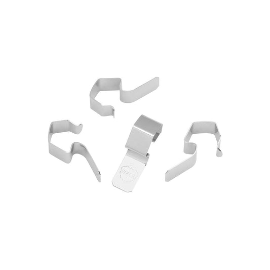 WECK GLASS JARS CLAMPS TO SUIT LIDS (PACK OF 8)