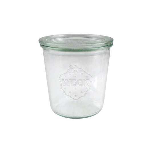 COMPLETE WECK GLASS JAR W/LID 580ml 100x107mm (742)