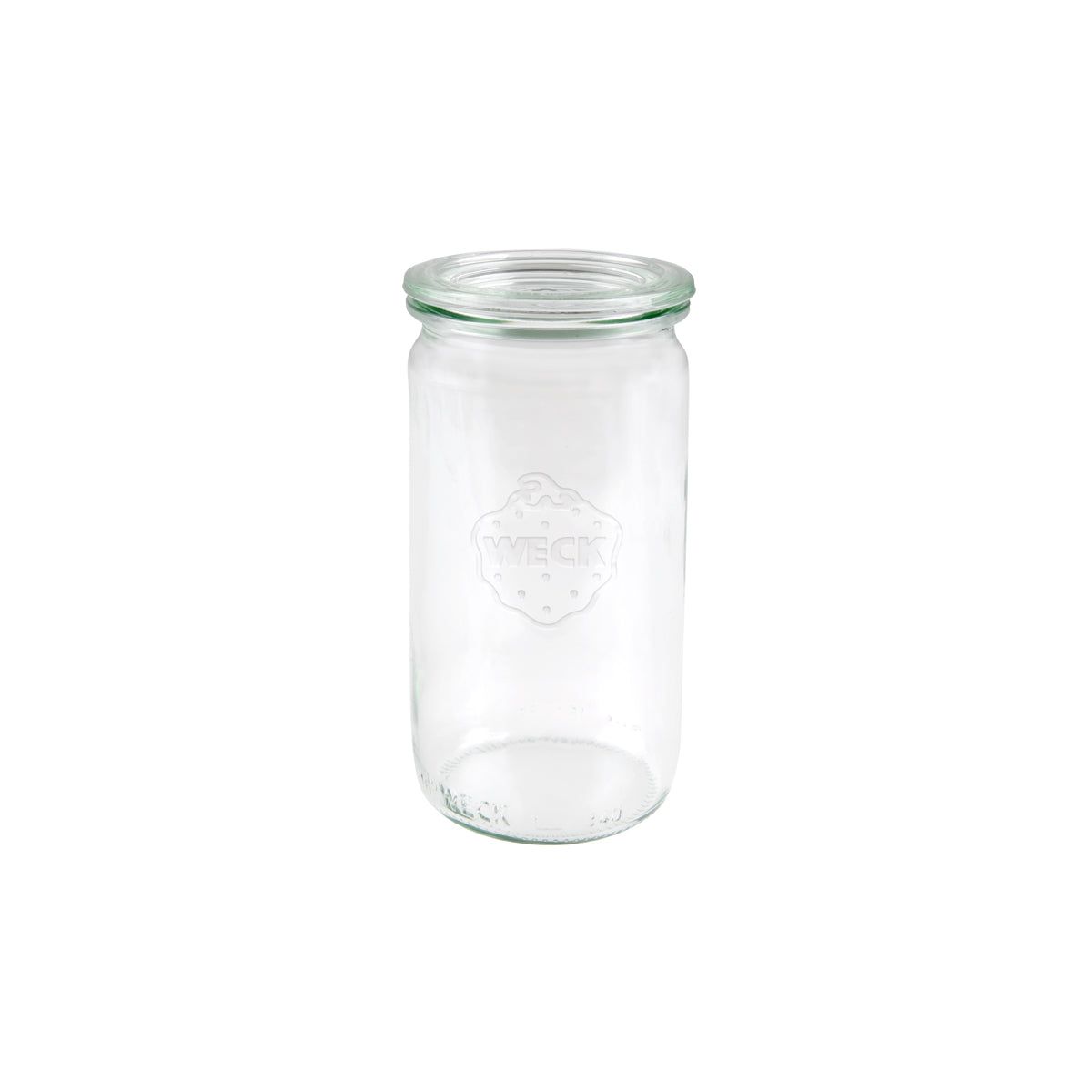 WECK CYLINDER GLASS JAR W/LID 340ml 60x130mm (975)