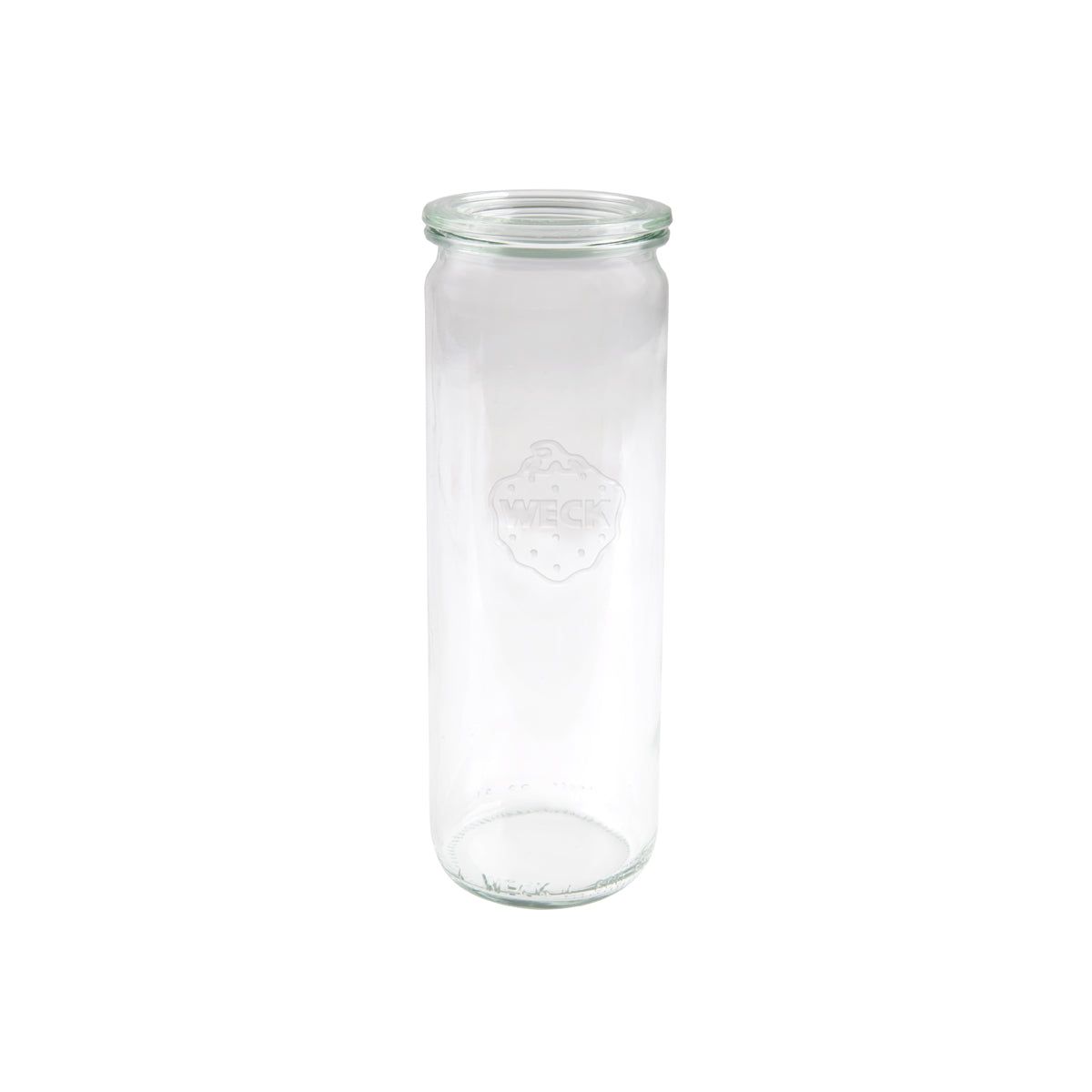 WECK CYLINDER GLASS JAR W/LID 600ml 60x210mm (905)