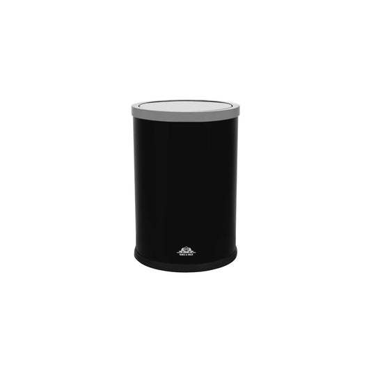 NOBLE & PRICE SWING TOP 9.0lt ROUND BIN BLACK 205x295mm