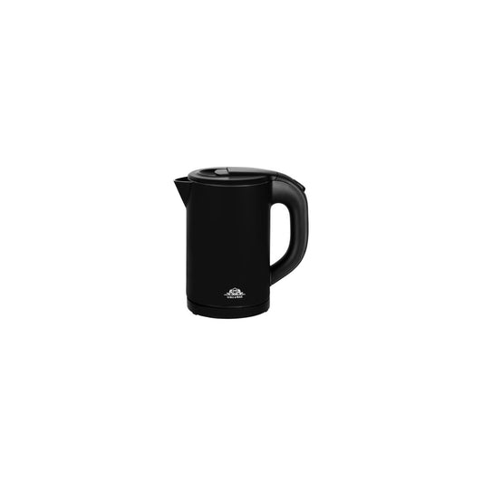 NOBLE & PRICE ELECTRIC KETTLE DBL WALL BLK 0.8lt 1000-1200W