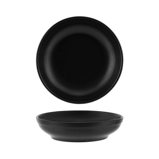 TABLEKRAFT TK BLACK ROUND BOWL FLARED 230x55mm BLACK
