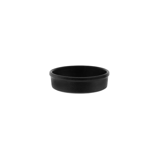 TABLEKRAFT TK BLACK ROUND DISH/TAPAS 120x30mm BLACK