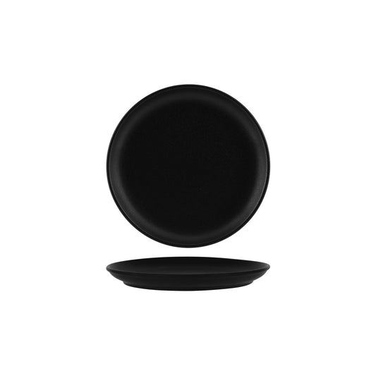 TABLEKRAFT TK BLACK ROUND COUPE PLATE 240x10mm BLACK