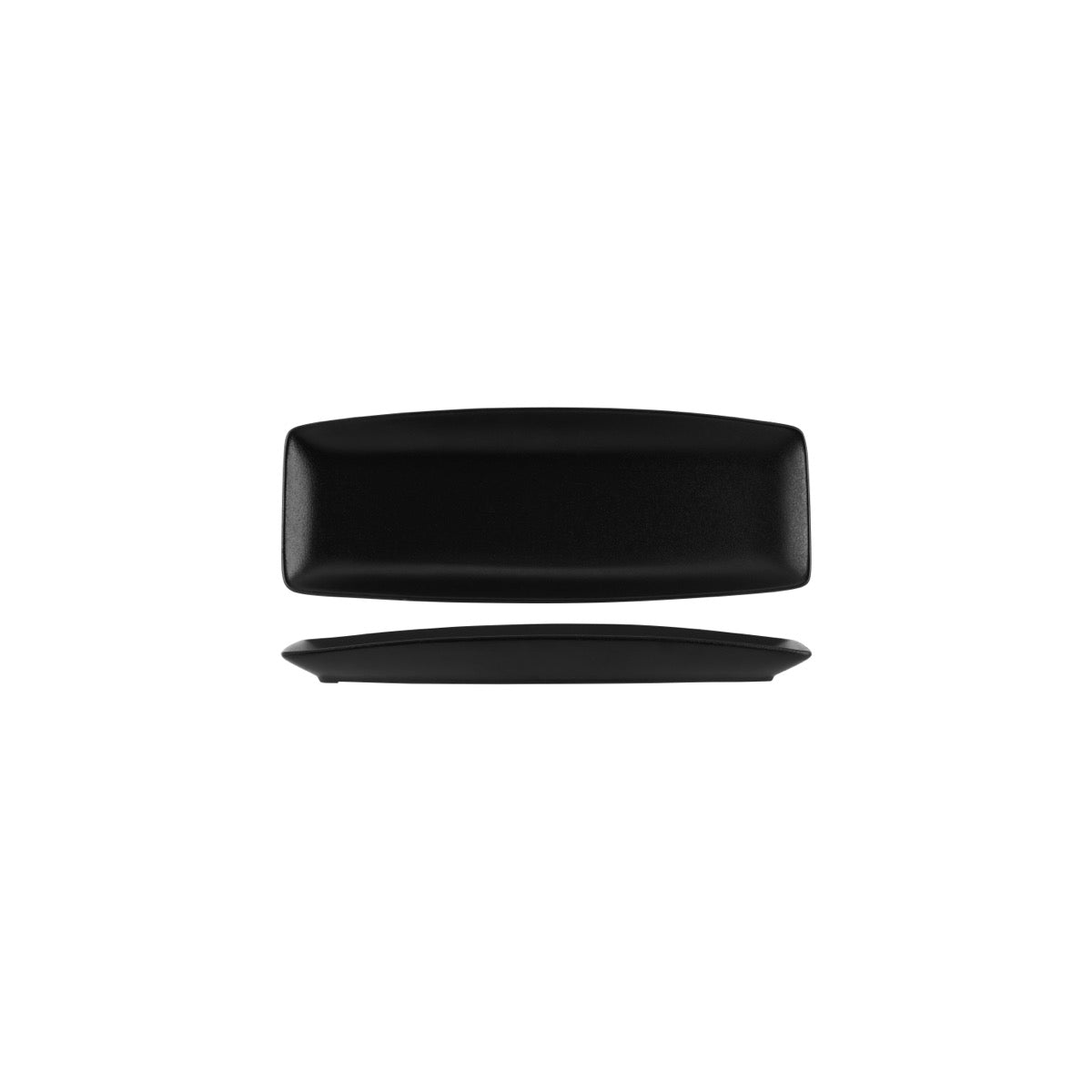 TABLEKRAFT TK BLACK RECTANGULAR PLATTER 260x100x27mm BLACK