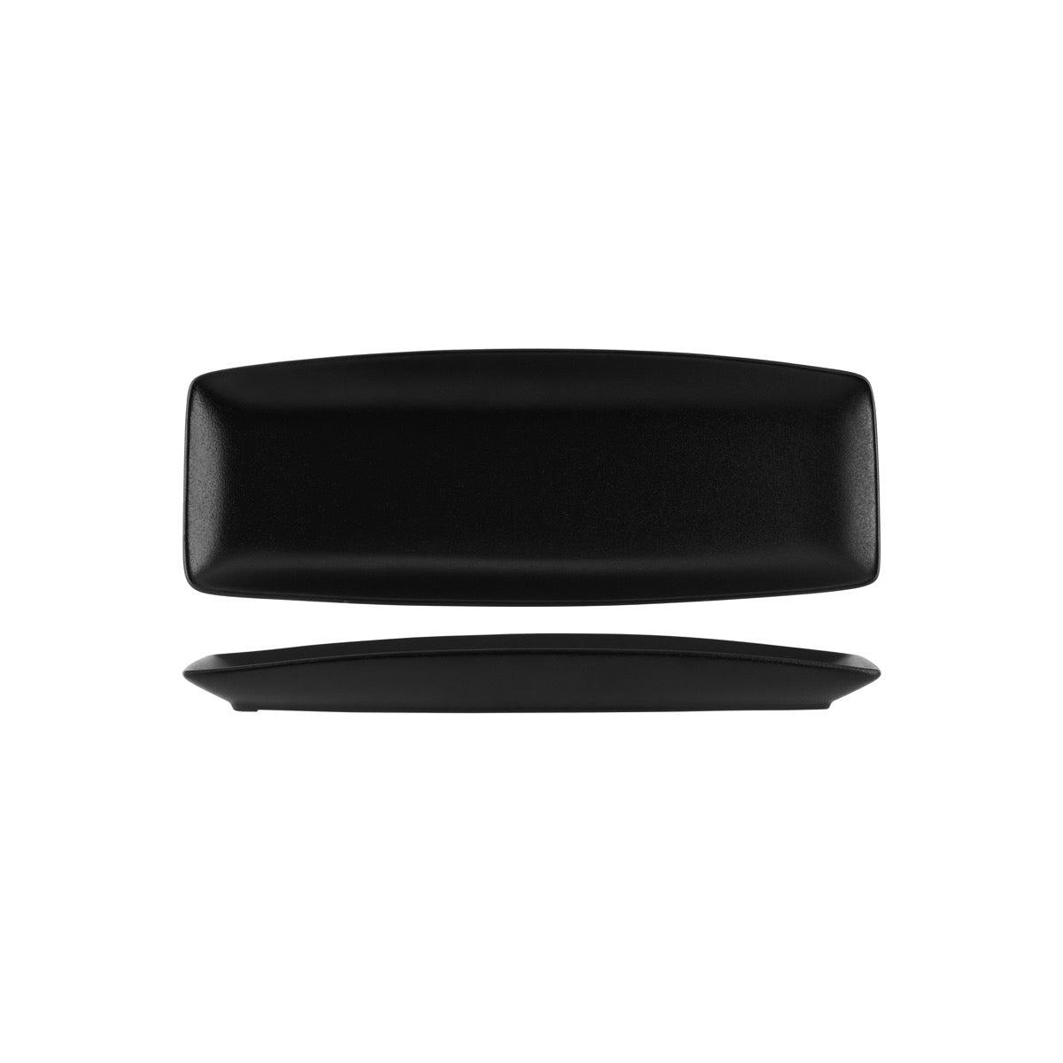 TABLEKRAFT TK BLACK RECTANGULAR PLATTER 330x140x32mm BLACK