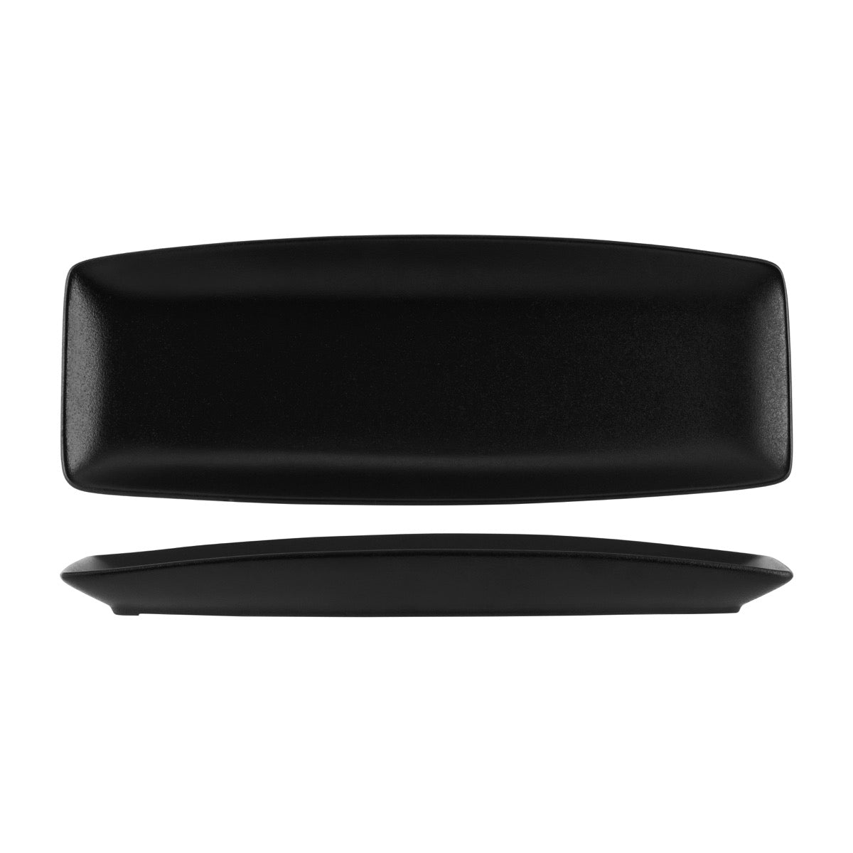 TABLEKRAFT TK BLACK RECTANGULAR PLATTER 370x140x32mm BLACK