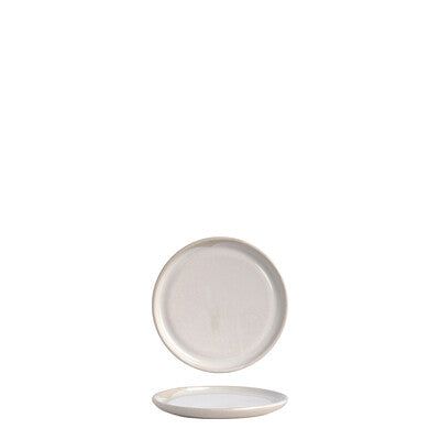 Gembrook White Round Flat Coupe Plate 165mm Pack of 6