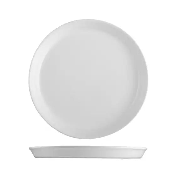 Finn White Round Tapered Plate - 270mm
