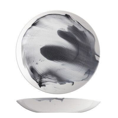 Aspen Black Smoke Coupe Bowl - 300mm