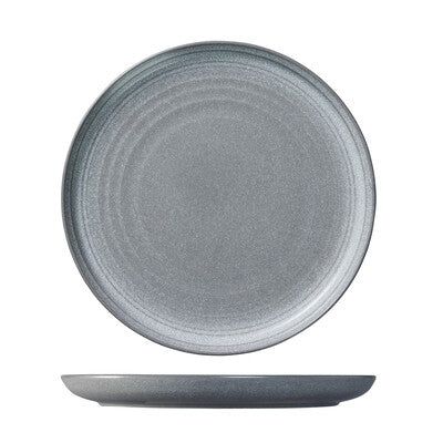 Ariane Artisan Granite-grey Round Coupe Plate 300mm