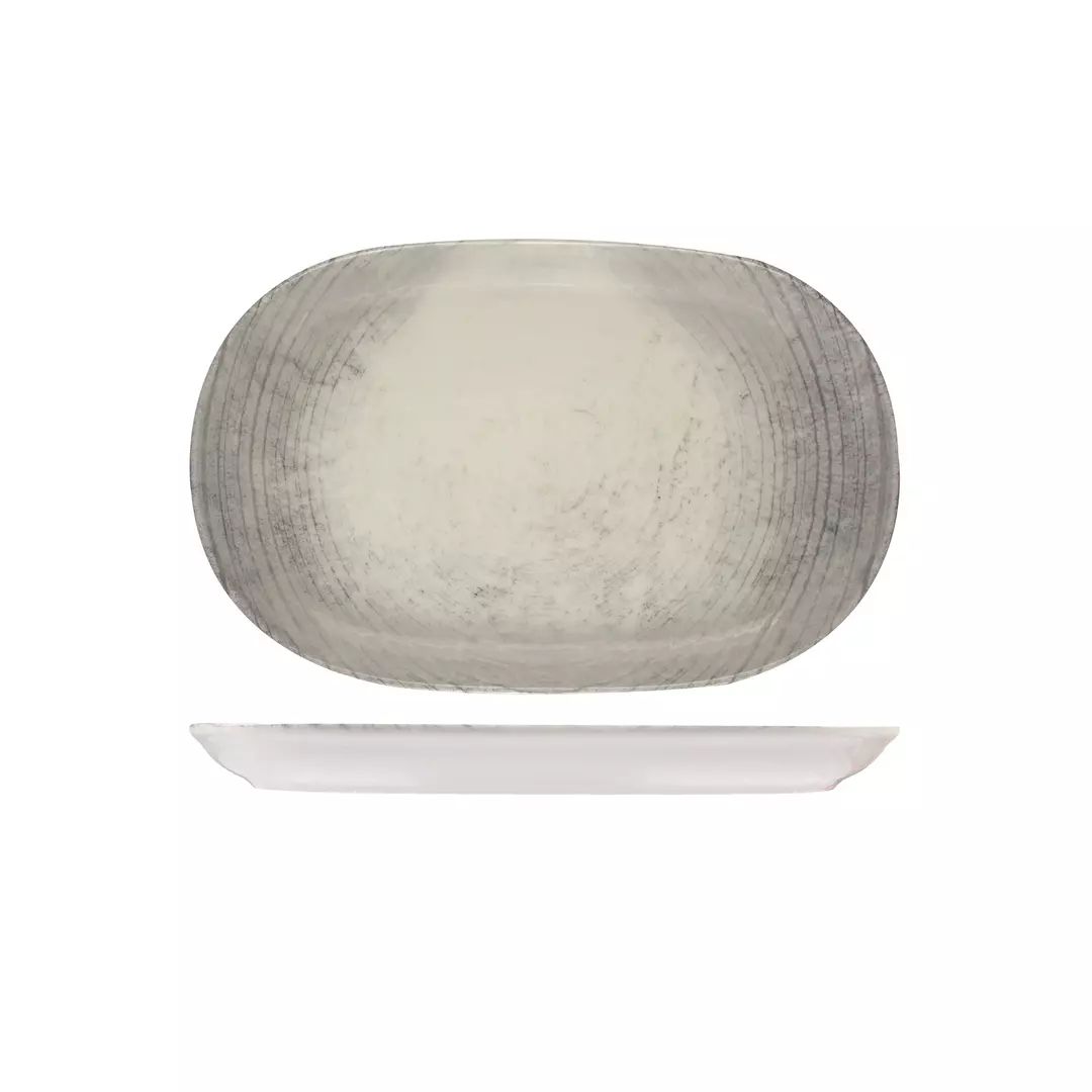ID Fine Fume Oval Coupe Platter 330mm (pack of 6)