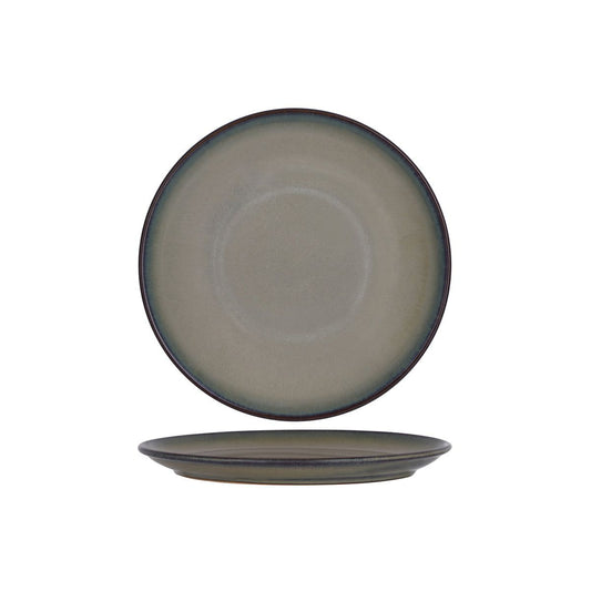 TABLEKRAFT ARTISTICA RND PLATE ROLLED EDGE 270mm CANVAS