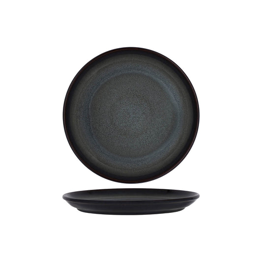 TABLEKRAFT ARTISTICA RND PLATE ROLLED EDGE 270mm PEWTER