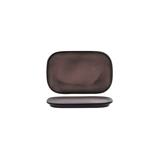 TABLEKRAFT ARTISTICA RECT COUPE PLATE 220x140mm MULBERRY