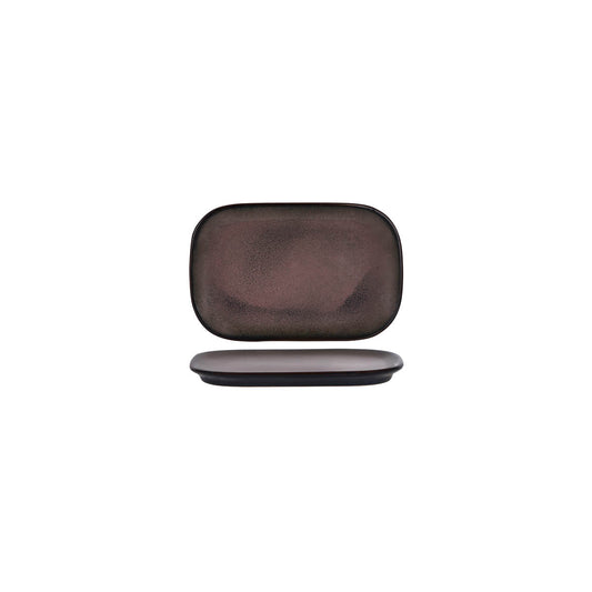 TABLEKRAFT ARTISTICA RECT COUPE PLATE 170x110mm MULBERRY