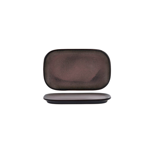 TABLEKRAFT ARTISTICA RECT COUPE PLATE 250x140mm MULBERRY