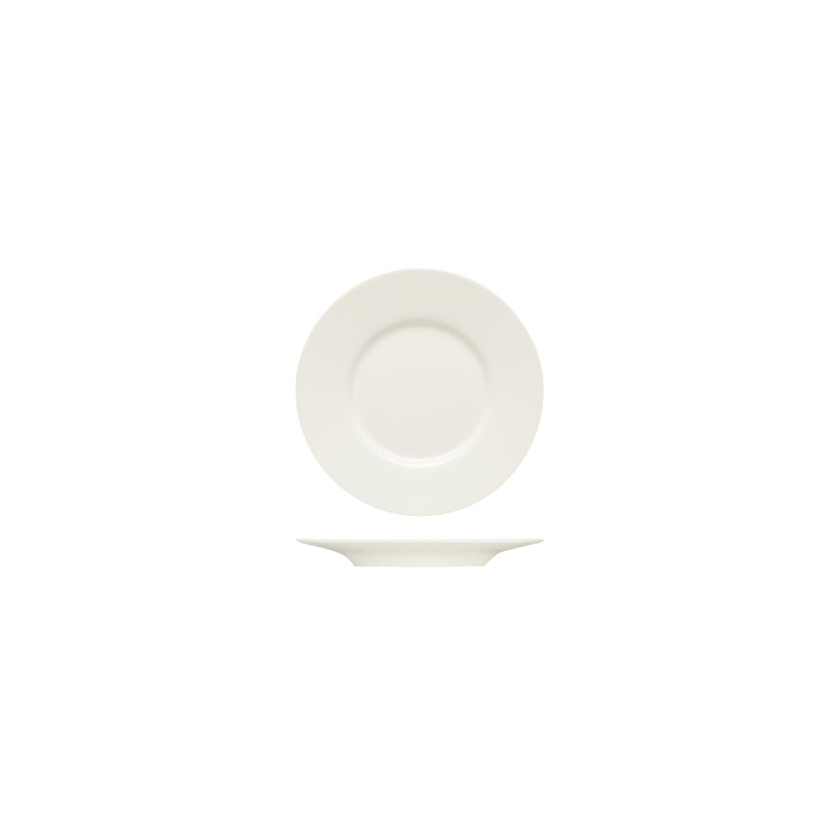 BAUSCHER PURITY FLAT PLATE w/RIM 170mm