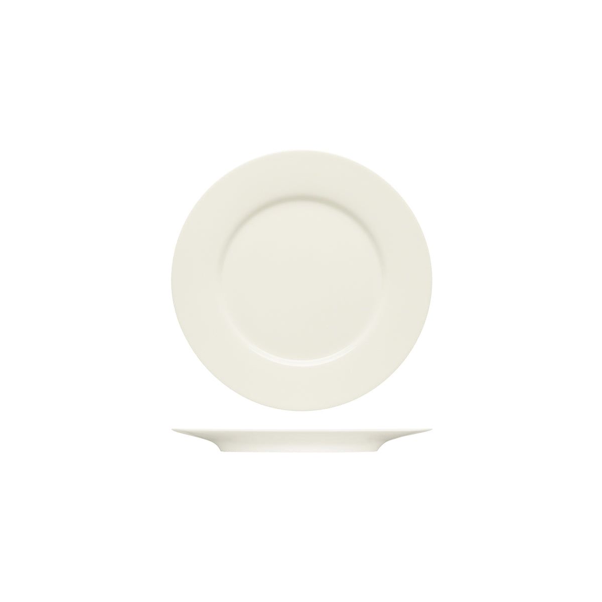 BAUSCHER PURITY FLAT PLATE w/RIM 240mm