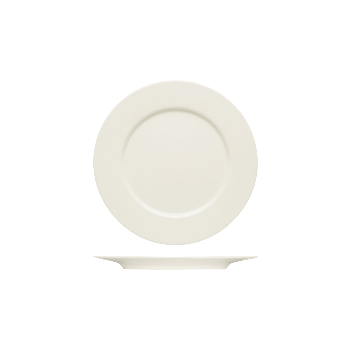 BAUSCHER PURITY FLAT PLATE w/RIM 260mm