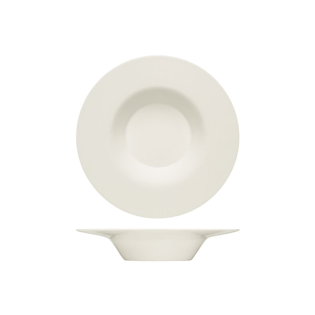 BAUSCHER PURITY DEEP PLATE w/RIM 290x55mm