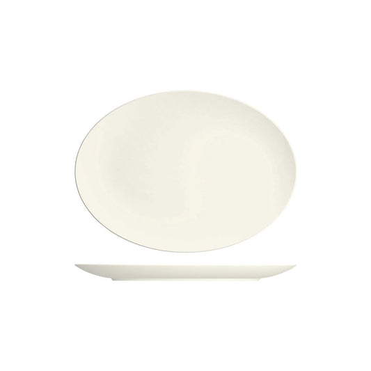 BAUSCHER PURITY OVAL COUPE PLATTER 330x240mm