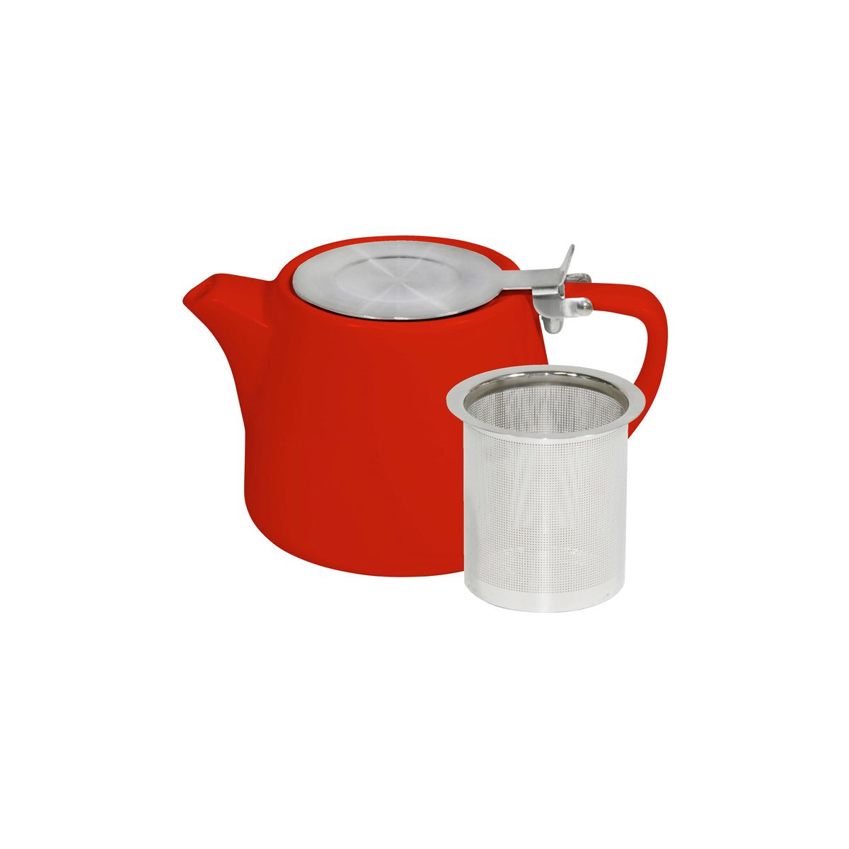 Brew-Chilli Stackable Teapot 500Ml W/Ss Infuser & Lid Pack of 2