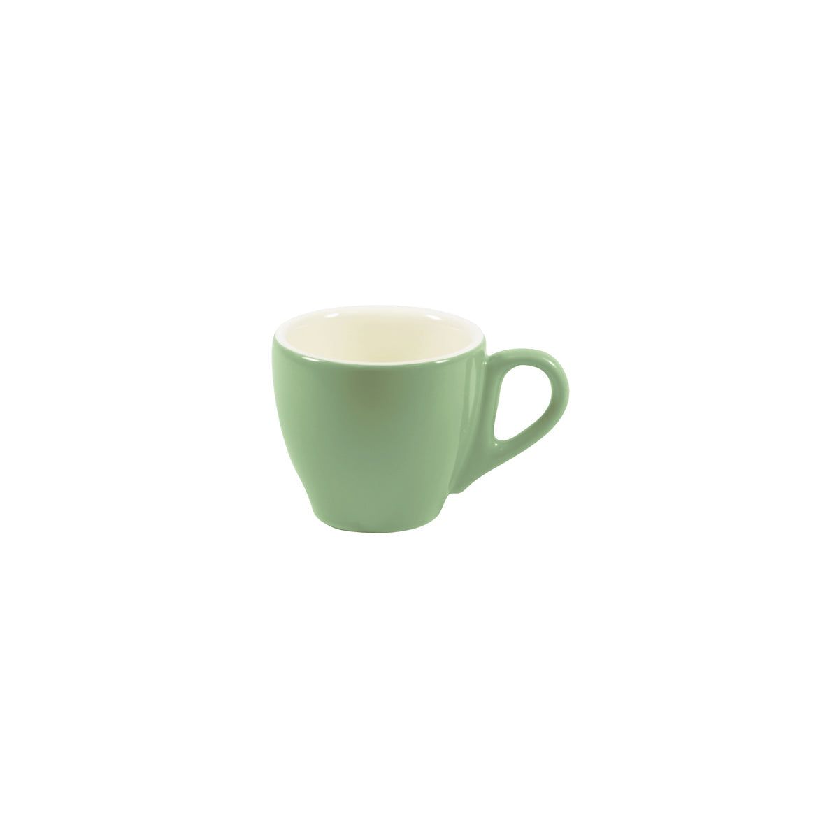 Brew-Sage/White Espresso Cup 90Ml Pack of 6