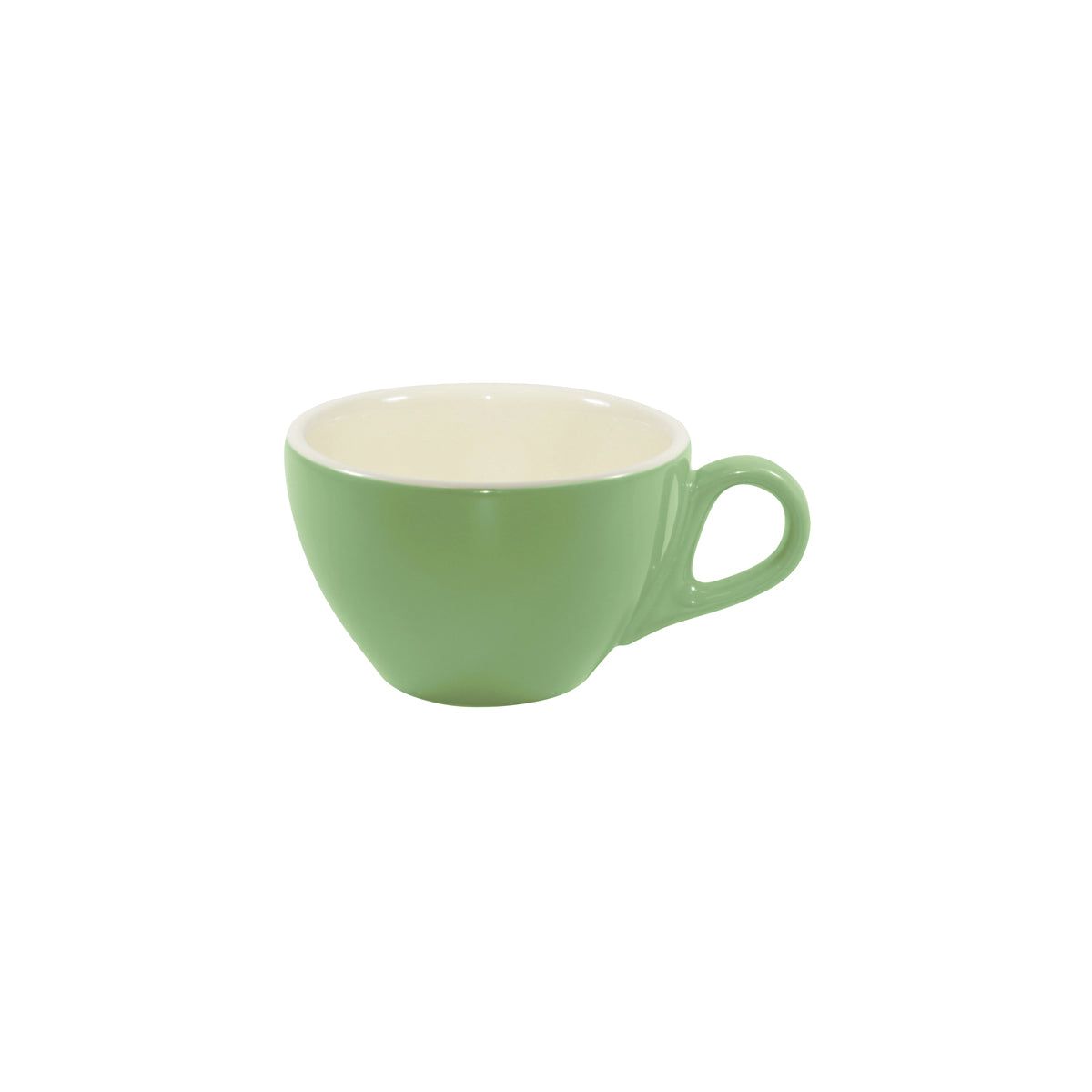 Brew-Sage/White Cappuccino Cup 220Ml Pack of 6
