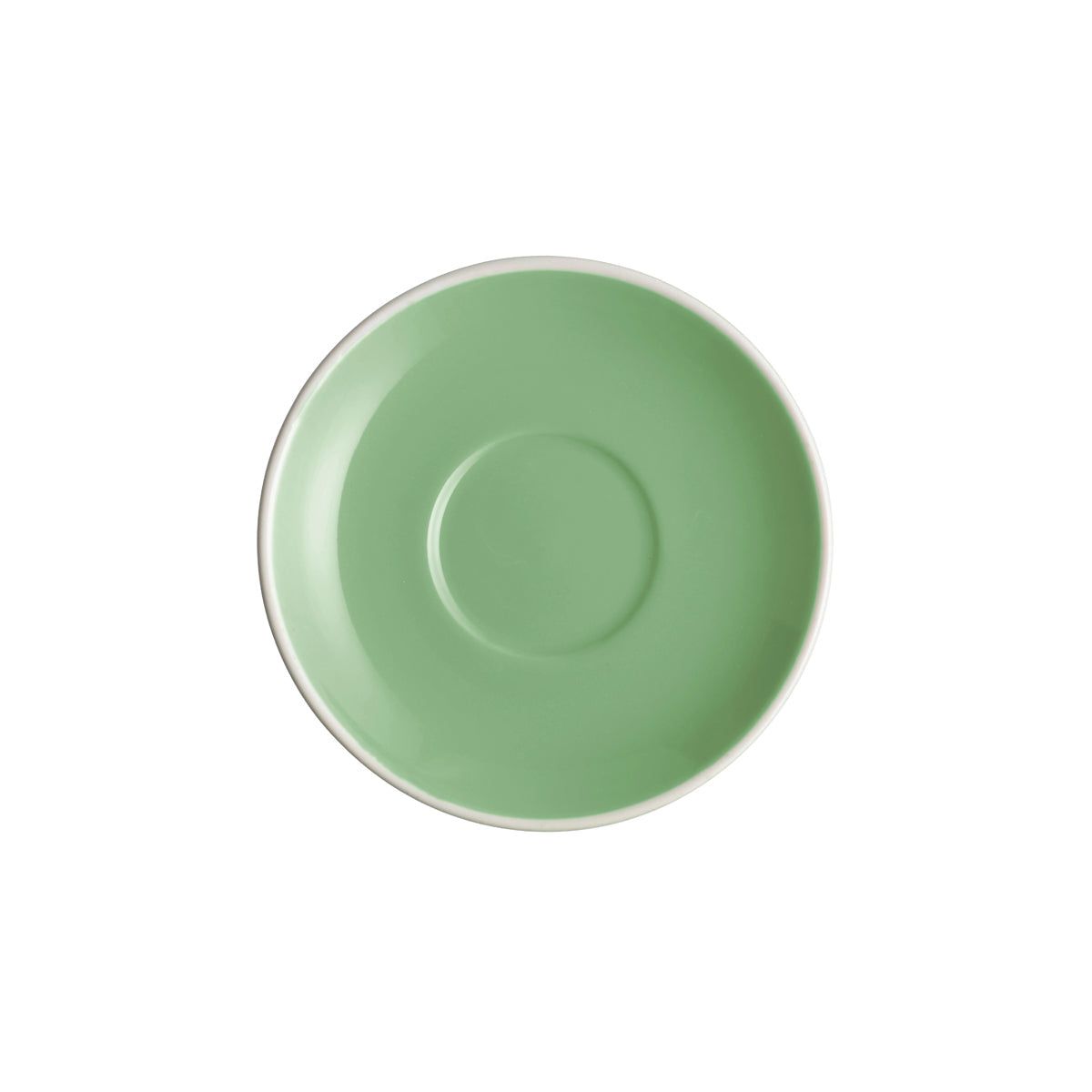 Brew-Sage/White Saucer To Suit Bw0245/24 Pack of 6