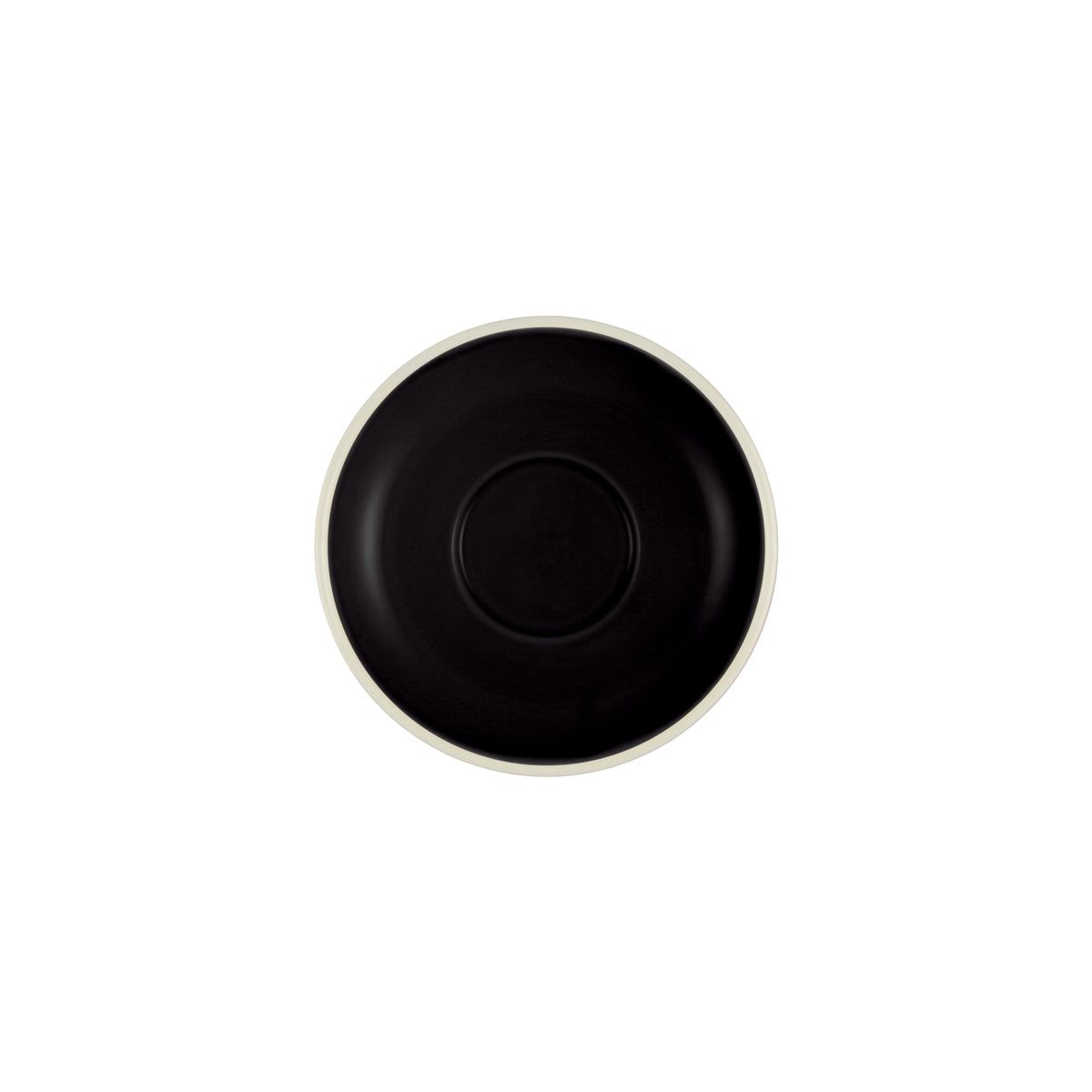 Brew-Onyx/White Espresso Saucer To Suit Bw1000 Pack of 6