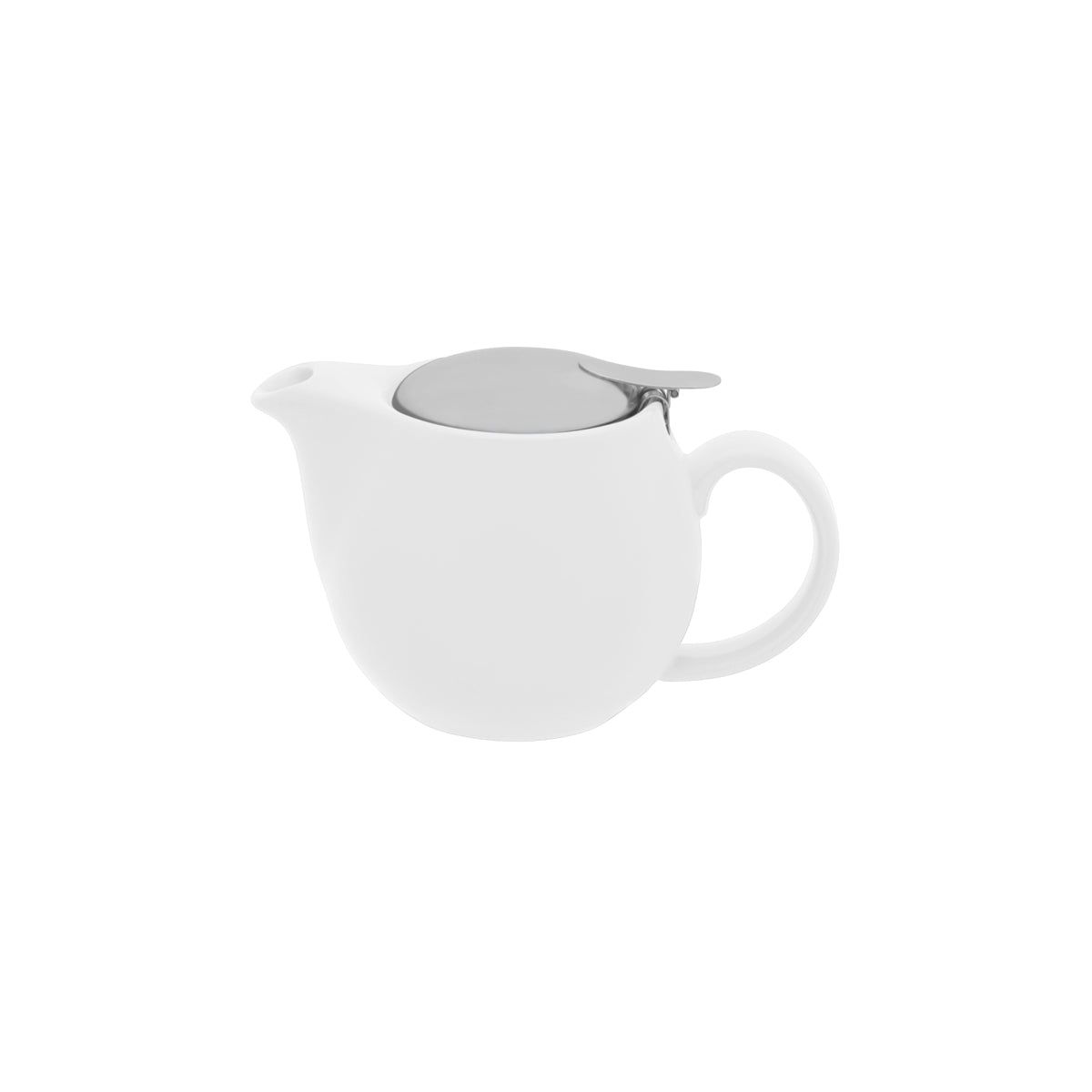 Brew-White Infusion Teapot S/S Lid/Infuser- 350Ml Pack of 2