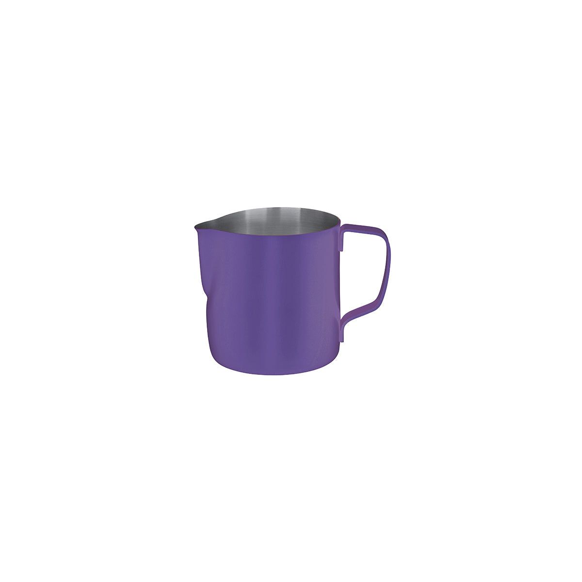 Brew Milk Frothing Jug S/S 350Ml Powder Coat Purple Pack of 1