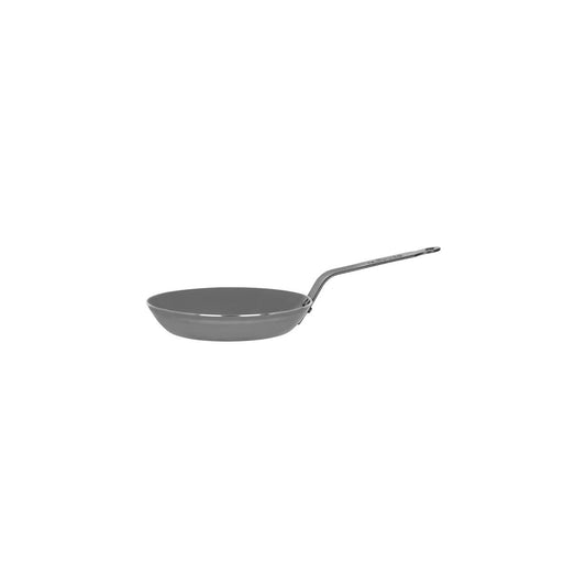 DEBUYER CARBONE PLUS ROUND FRYPAN STEEL 200x33mm