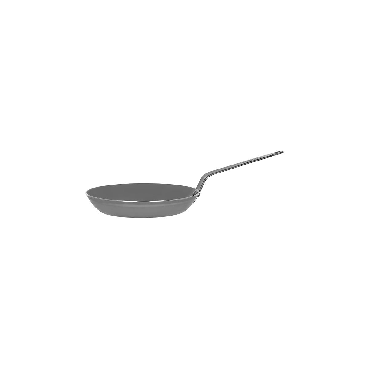 DEBUYER CARBONE PLUS ROUND FRYPAN STEEL 220x34mm