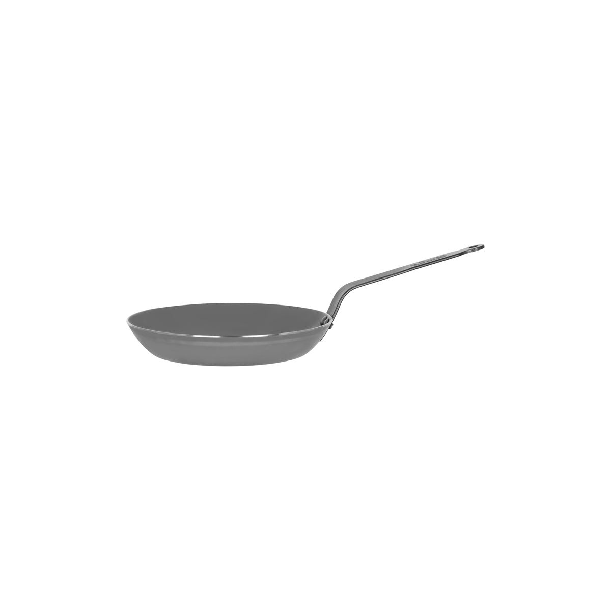 DEBUYER CARBONE PLUS ROUND FRYPAN STEEL 240x39mm