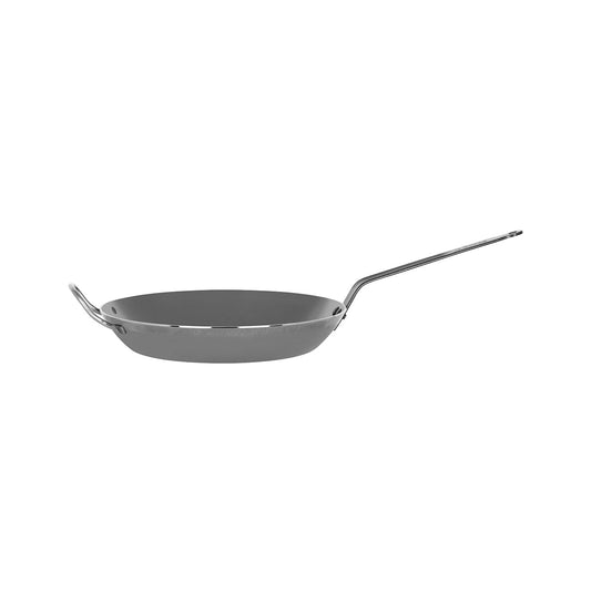 DEBUYER CARBONE PLUS ROUND FRYPAN STEEL 300x42mm