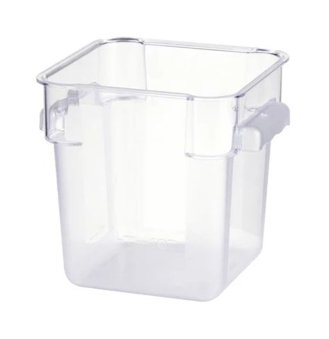 JiWns Square Food Storage Container Polycarbonate 225x225x230mm / 8.0Lt