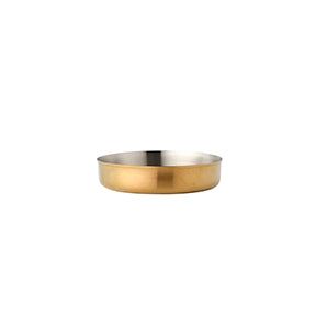 CHEF INOX MINIATURE DEEP PAN W/O HDL BRUSHED BRASS 150mm