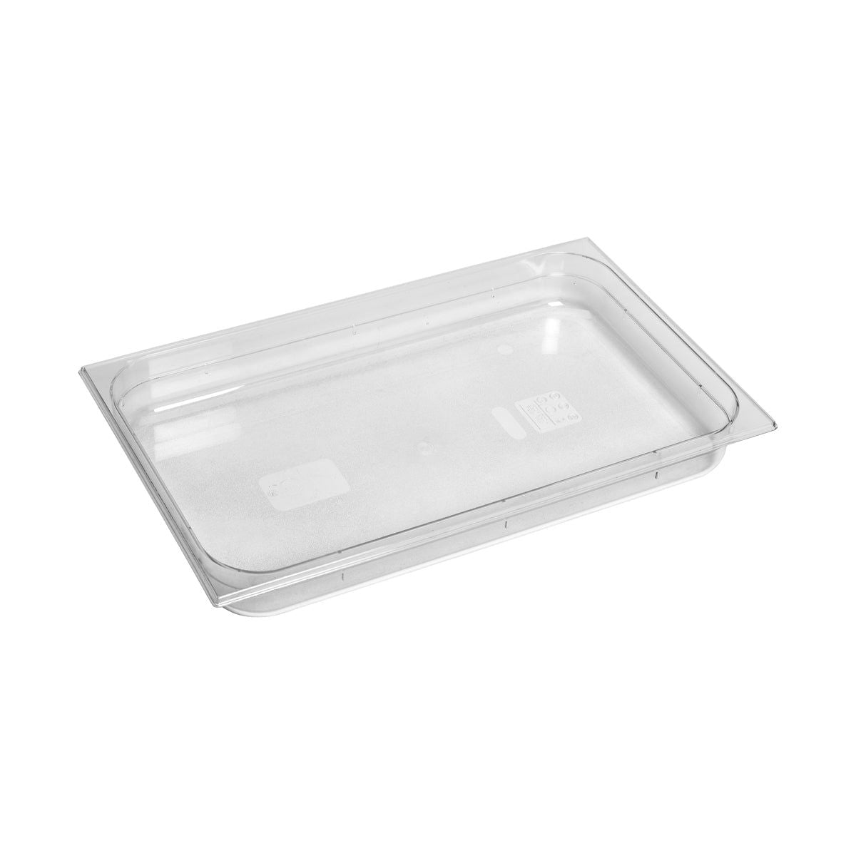 GASTRONORM PAN- POLYCARB 1/1 x 65mm7.4lt CLEAR