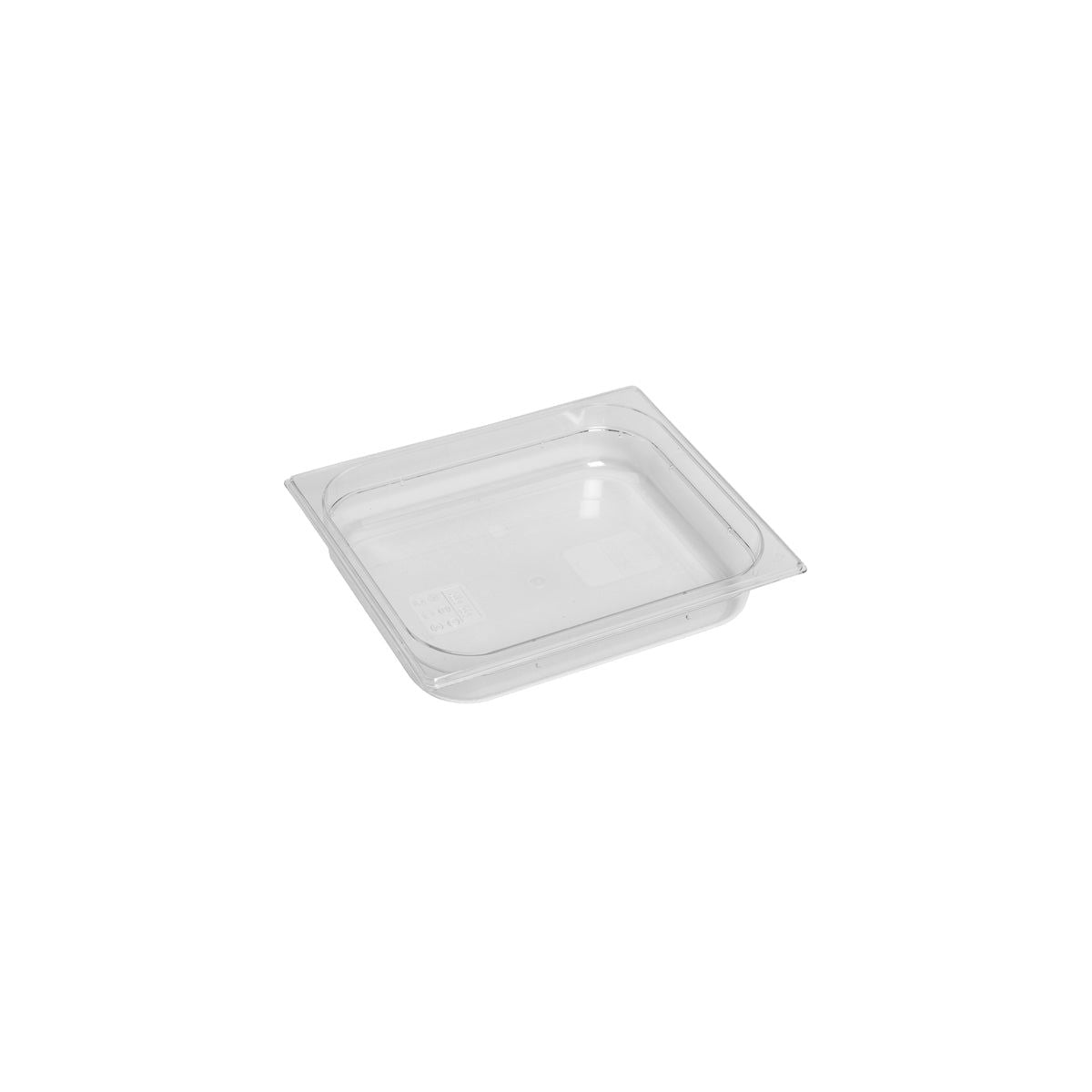 GASTRONORM PAN- POLYCARB 1/2 x 65mm3.5lt CLEAR