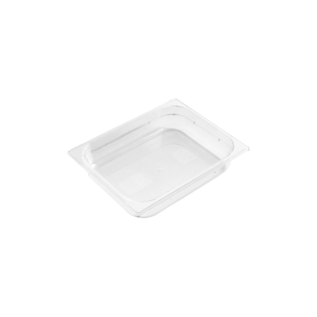 GASTRONORM PAN- POLYCARB 1/2 x 100mm5.5lt CLEAR